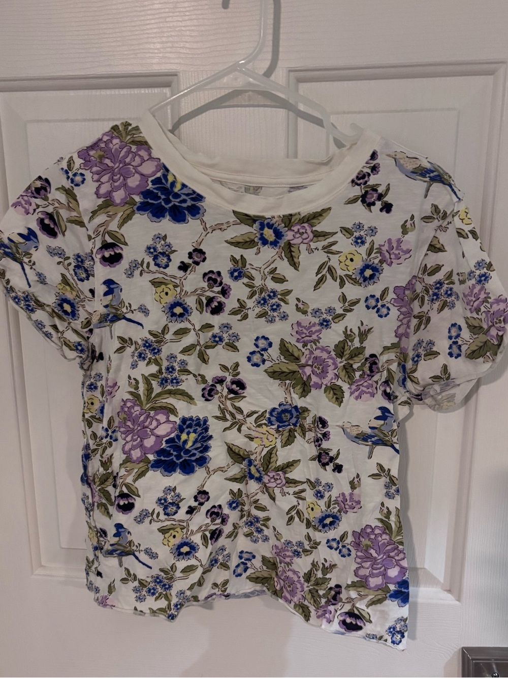 Anthropologie Maeve Caitlin cotton boxy tee - Picture 2 of 2